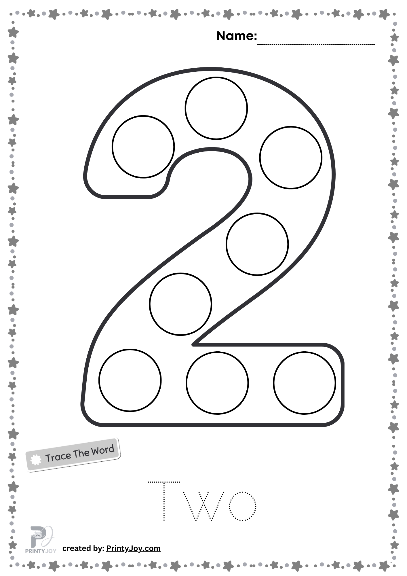 Do A Dot Number Printables PDF Free Download