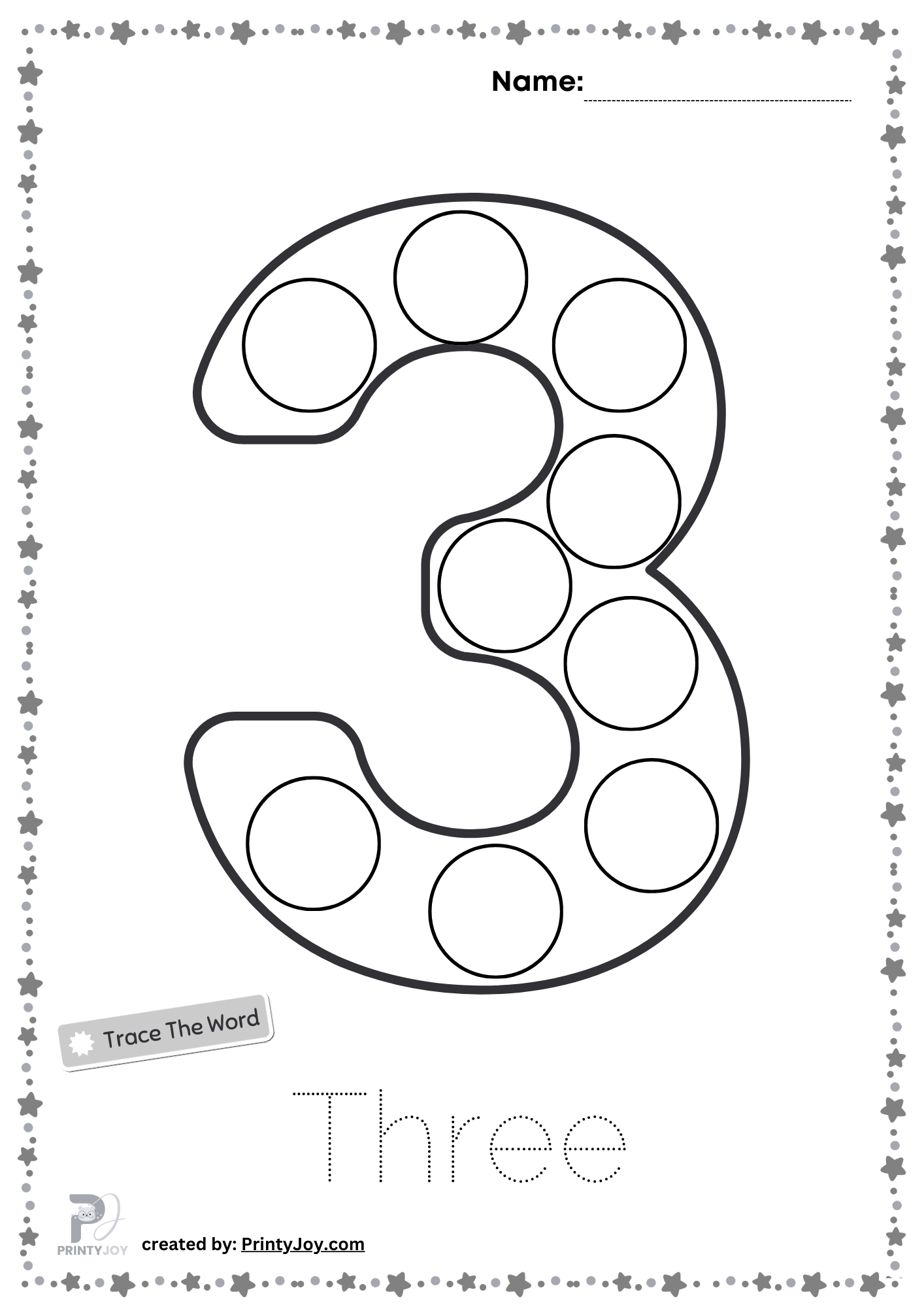 Do A Dot Number Printables PDF Free Download