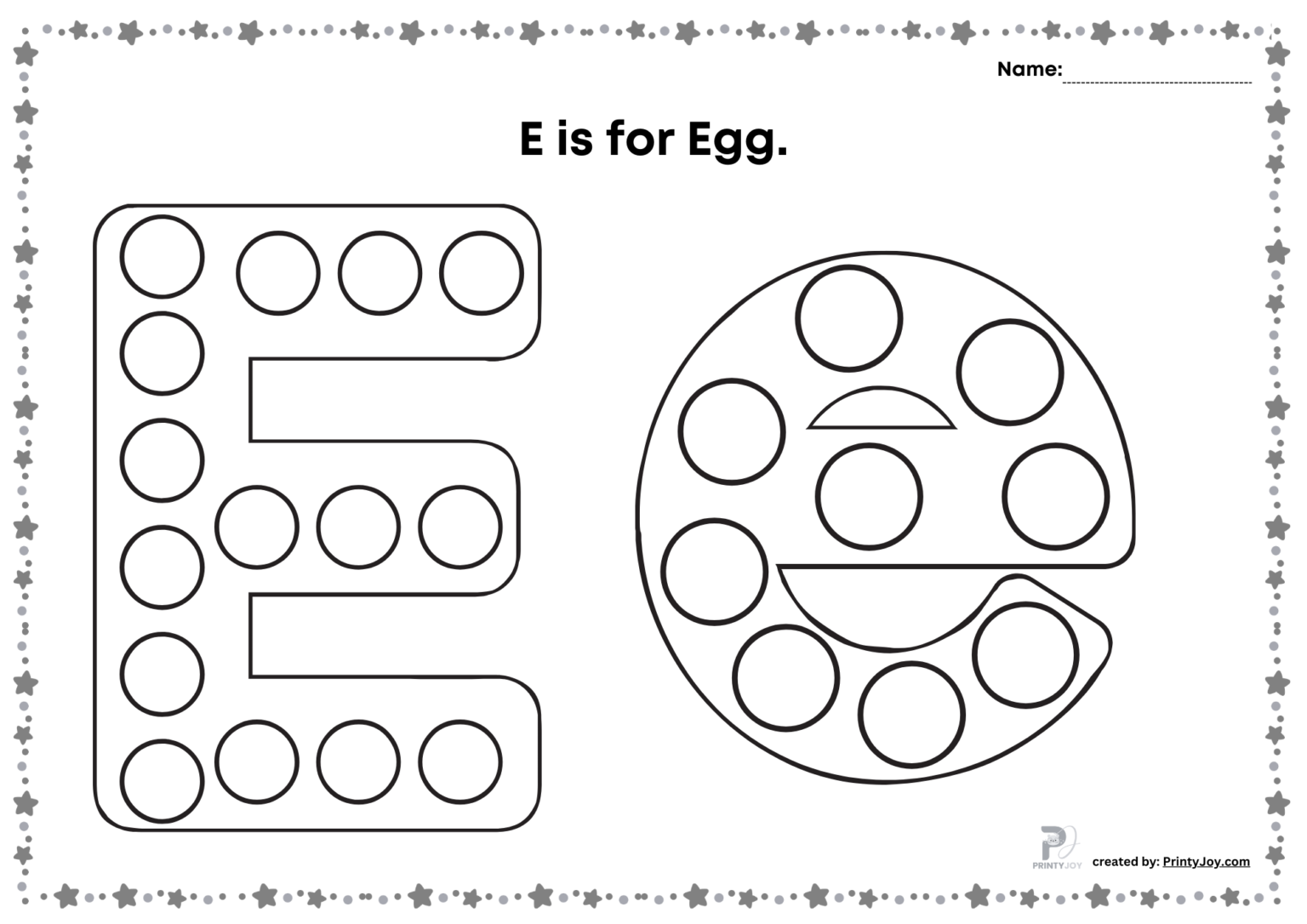 Dot Marker Printables Free Alphabet