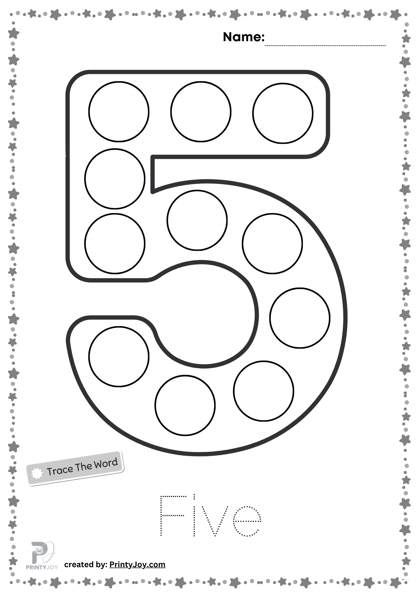 Do A Dot Number Printables PDF Free Download