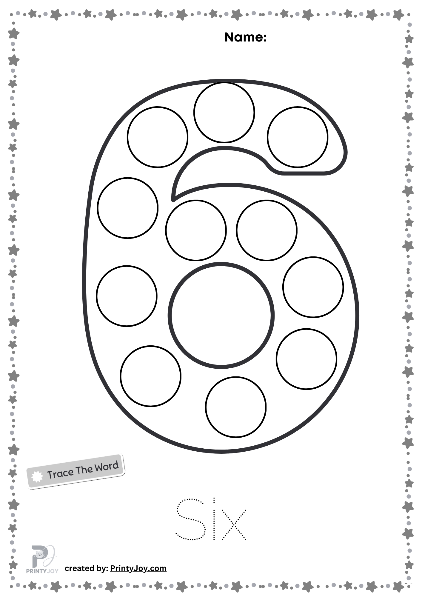 Do A Dot Number Printables PDF Free Download