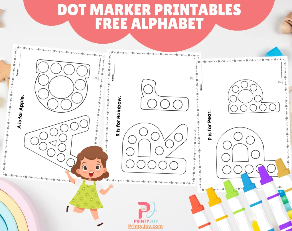 Dot Marker Printables Free Alphabet