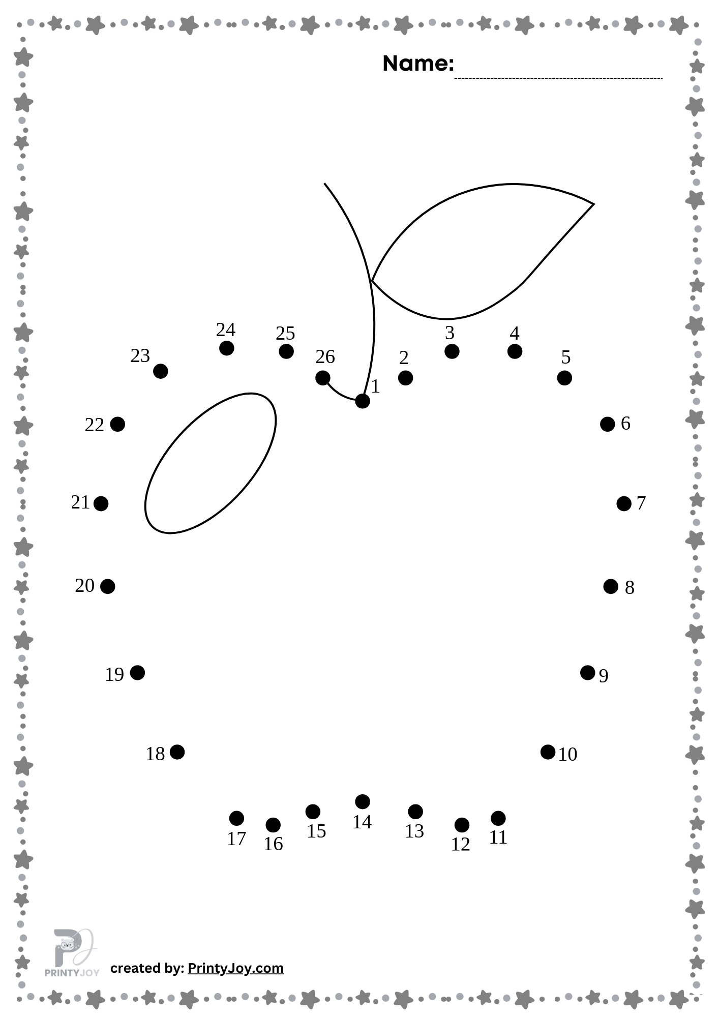 Dot To Dot Printables For Kids Free