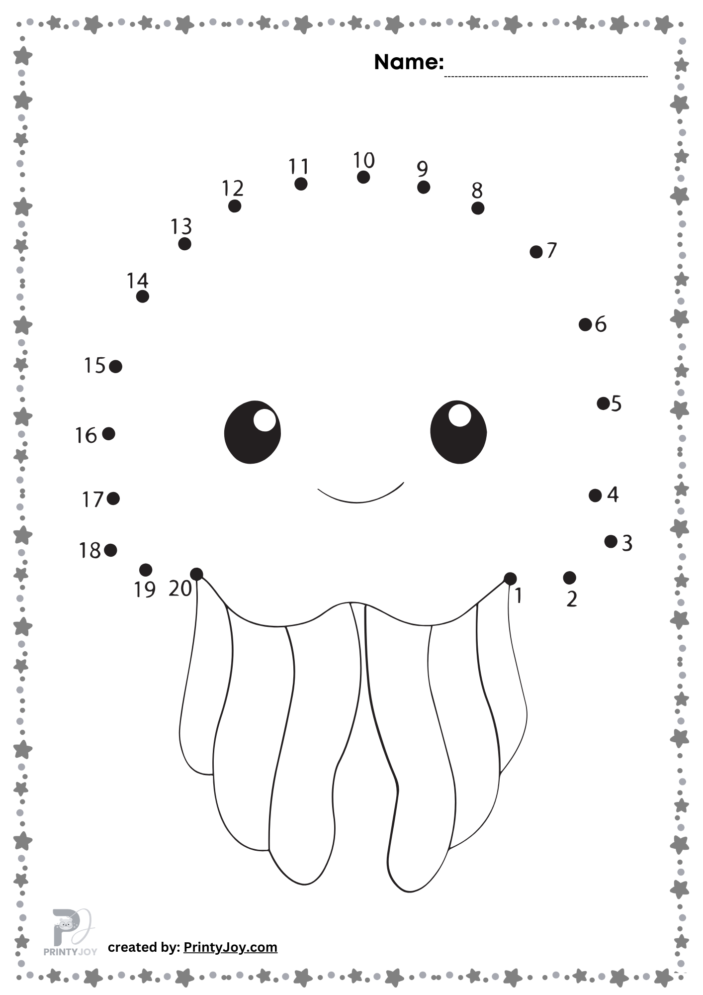 Dot To Dot Printables For Kids Free
