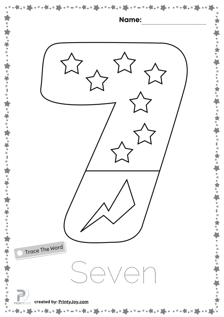 Numbers Coloring Pages 1-10 Free Printables