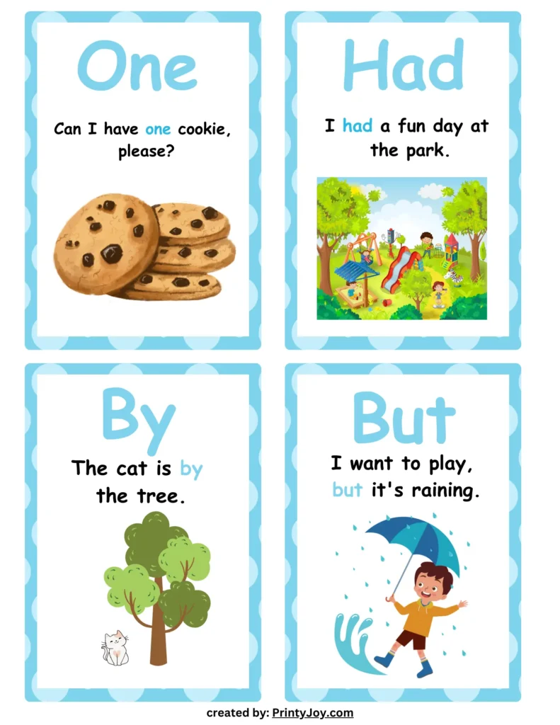 sight words flashcards free download