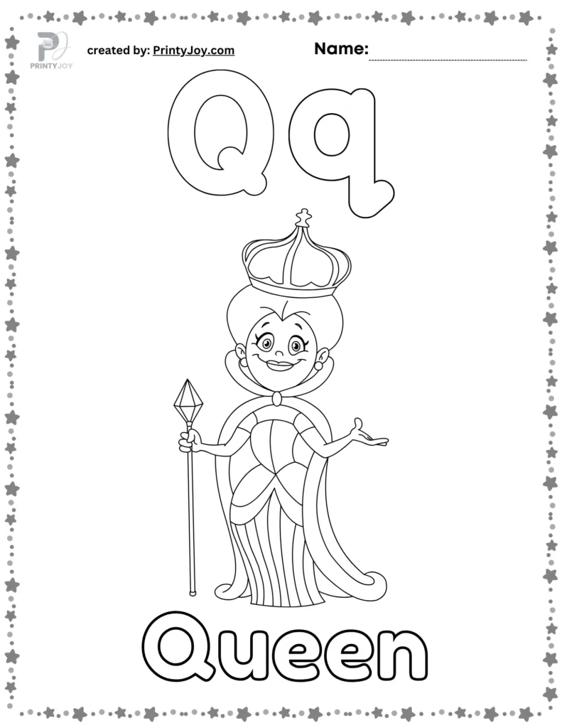 Alphabet Coloring Pages Free Printables