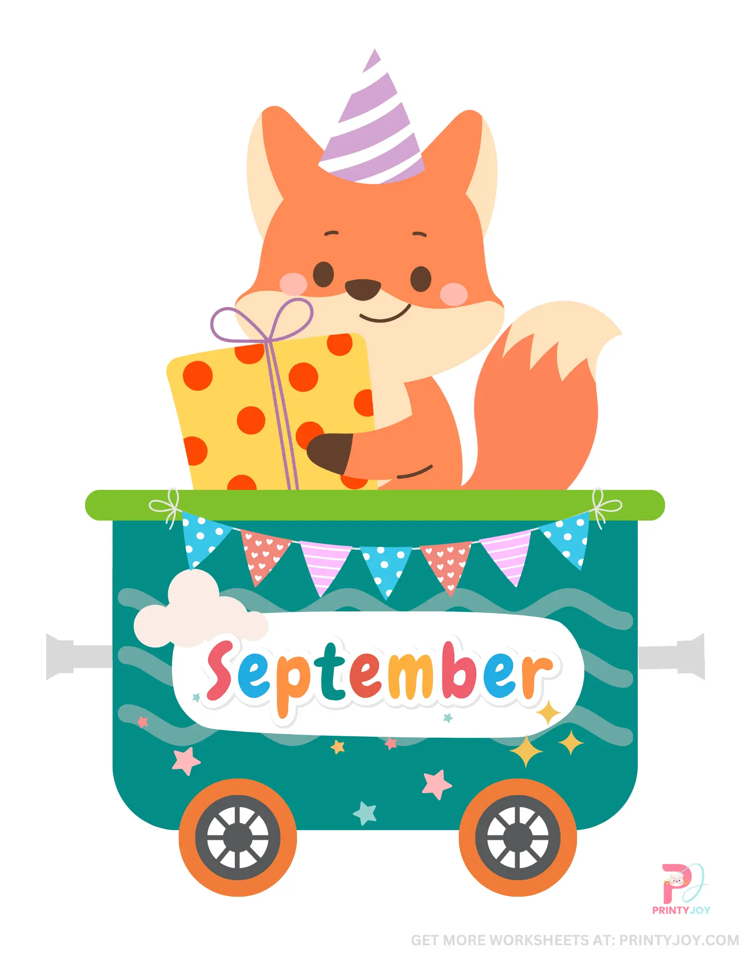 Months of The Year Flashcards Printable Free