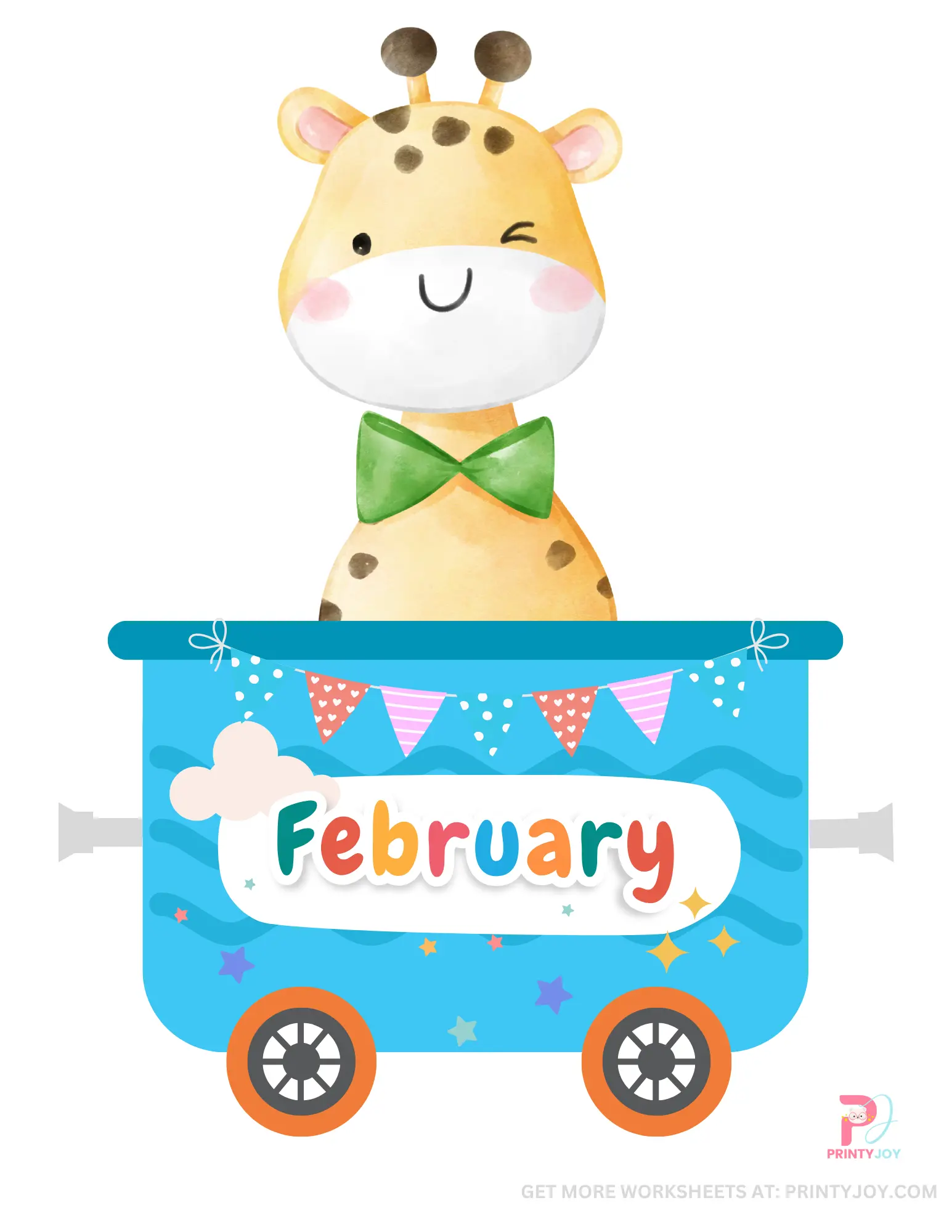 Months of The Year Flashcards Printable Free