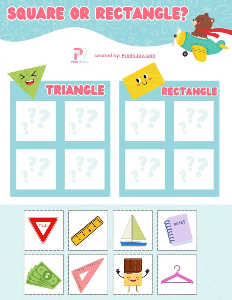shapes worksheets for preschool pdf