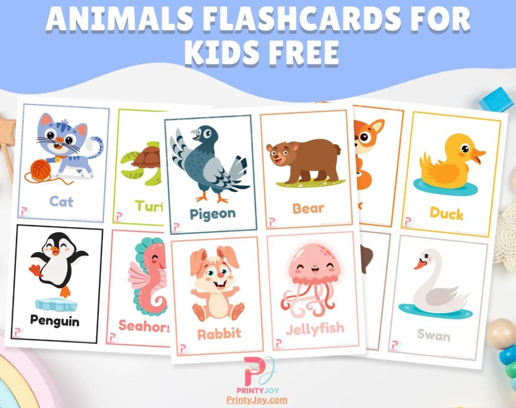 Animals Flashcards for Kids Free