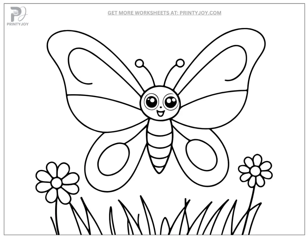 Butterfly Coloring Pages Free Printable