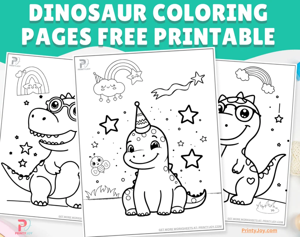 Dinosaur Coloring Pages Free Printable