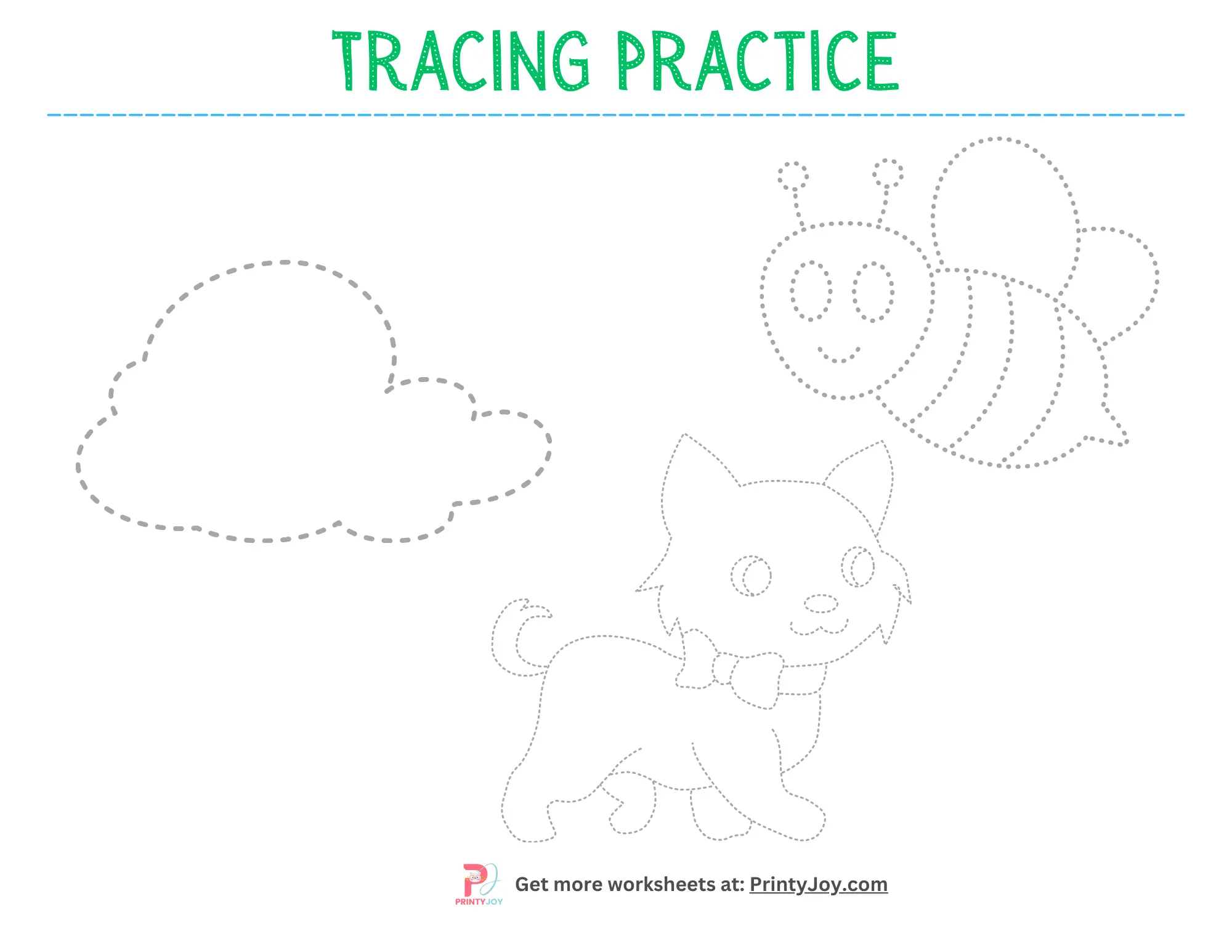 Printable Tracing Practice Worksheets