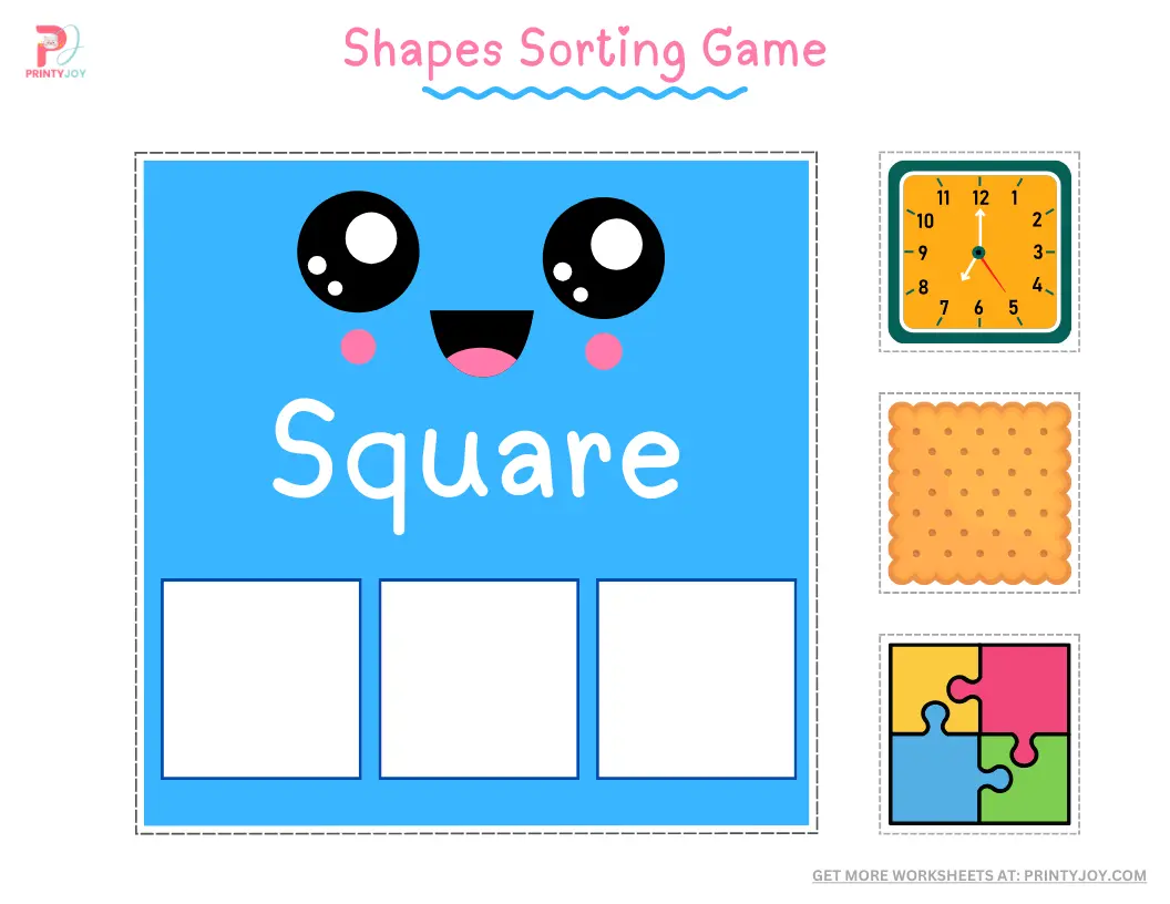 Geometric Shapes Sorting Game Free