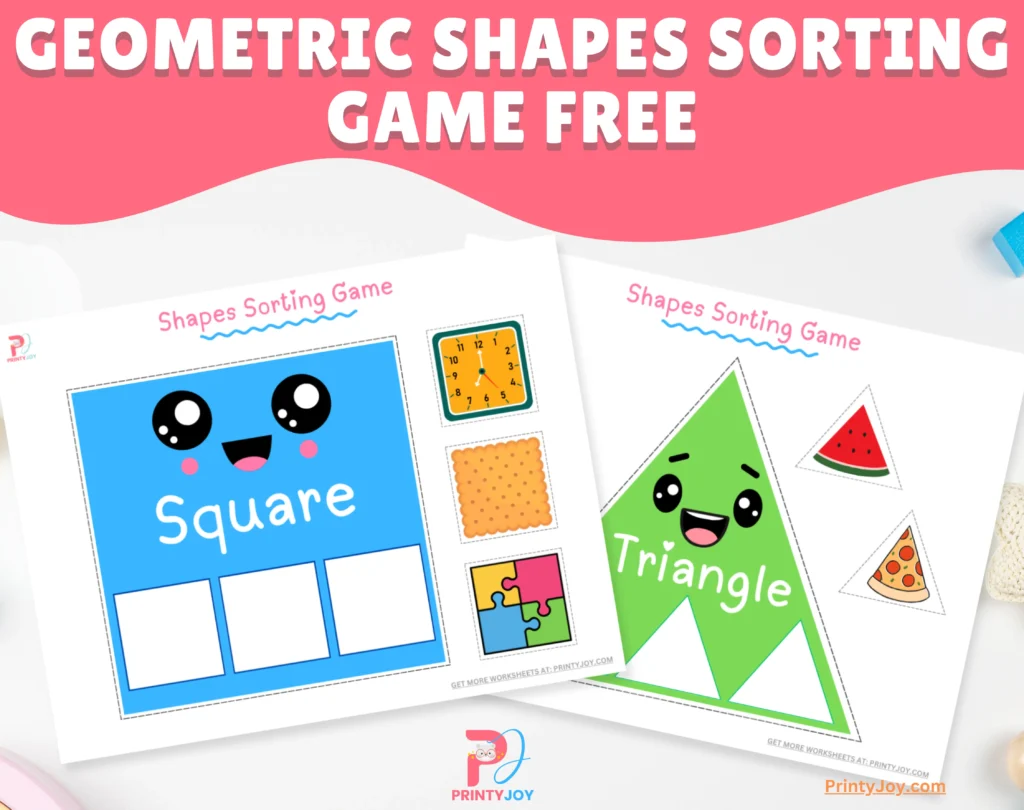 Geometric Shapes Sorting Game Free