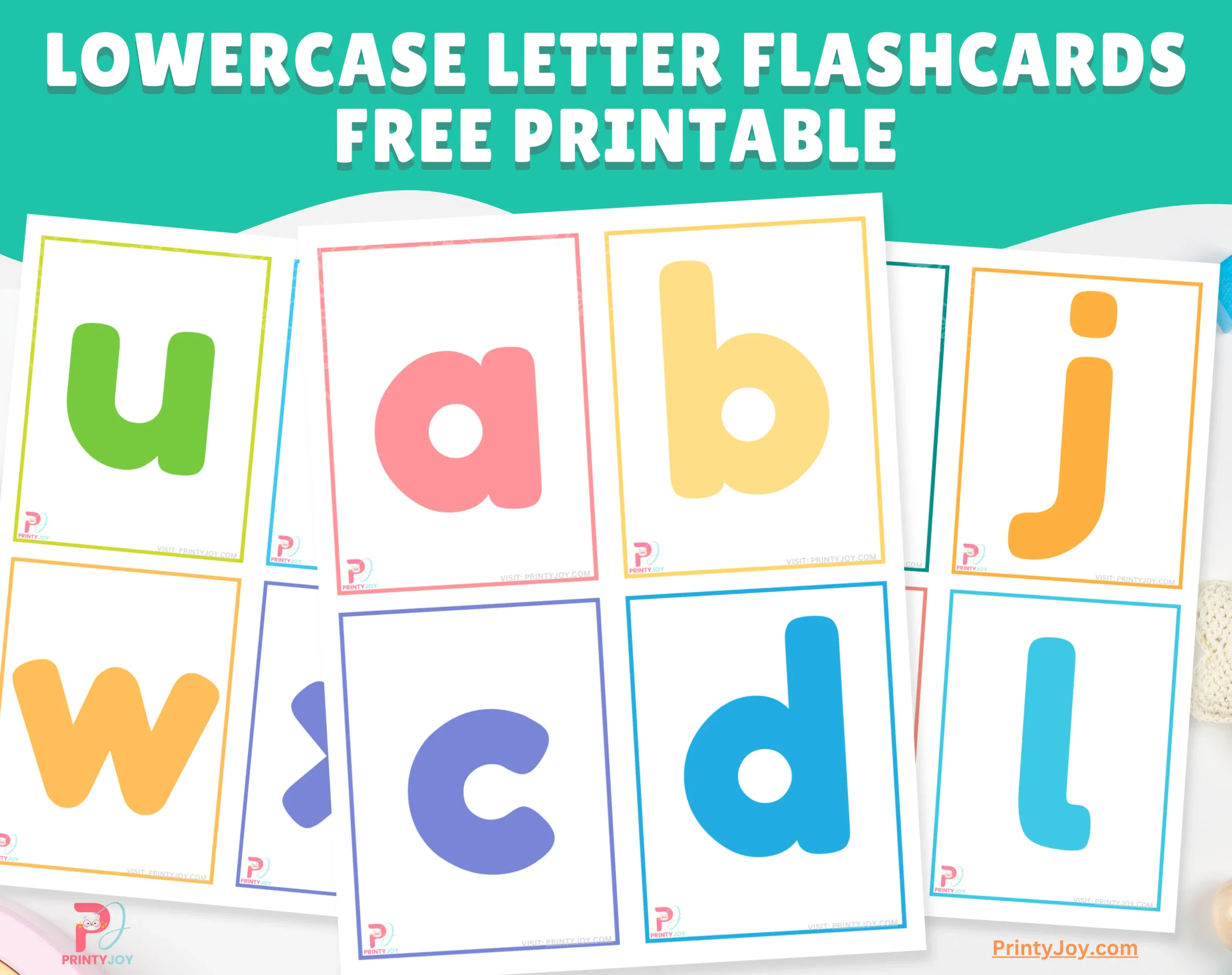 Lowercase Letter Flashcards Free Printable