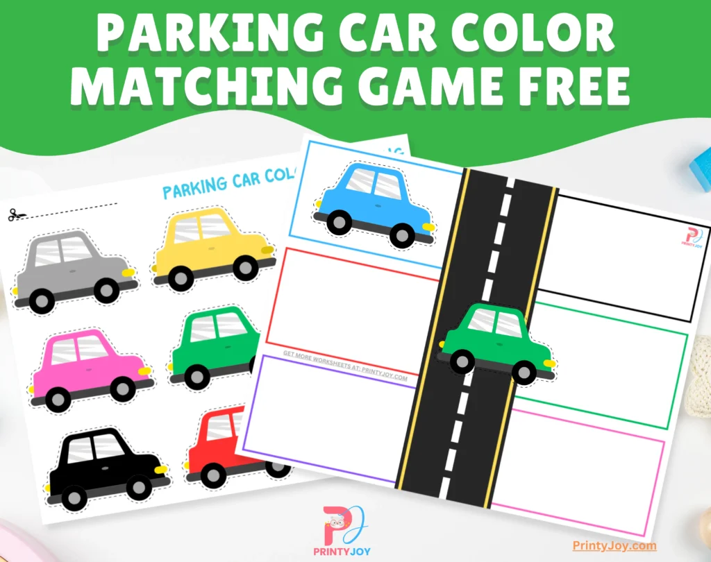 Parking Car Color Matching Game Free